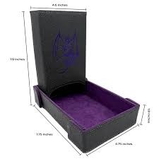 Norse Foundry Dice Tray/Tower - Purple Dragon